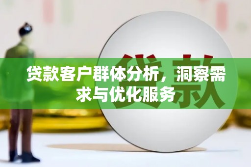 岱岳贷款客户群体分析，洞察需求与优化服务